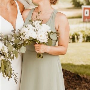 Ivy Color Bridesmaids Dress - size 6